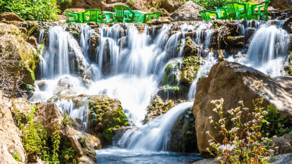 Waterfall in Akchoure 